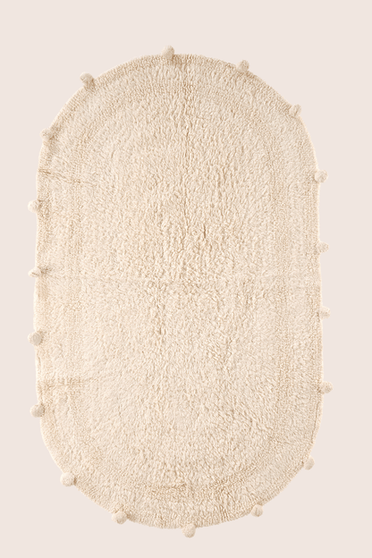 Lampetie | Eris Tekli Banyo Paspası 70x120 Bej