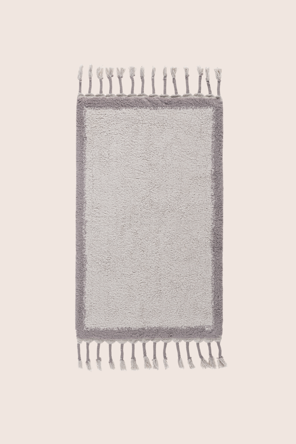 Root Tekli Banyo Paspası Bambu 50x80 cm Koyu Gri