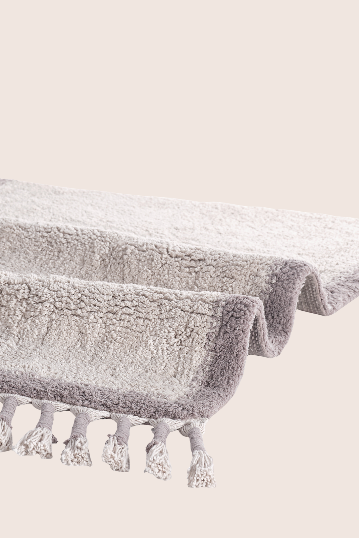 Root Tekli Banyo Paspası Bambu 50x80 cm Koyu Gri