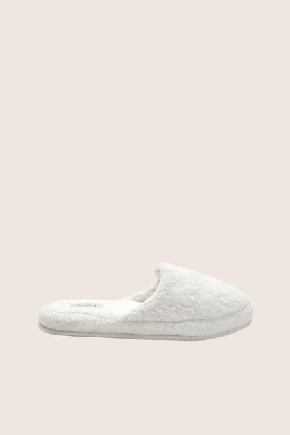 Sedef Bambu Unisex Havlu Terlik Ekru