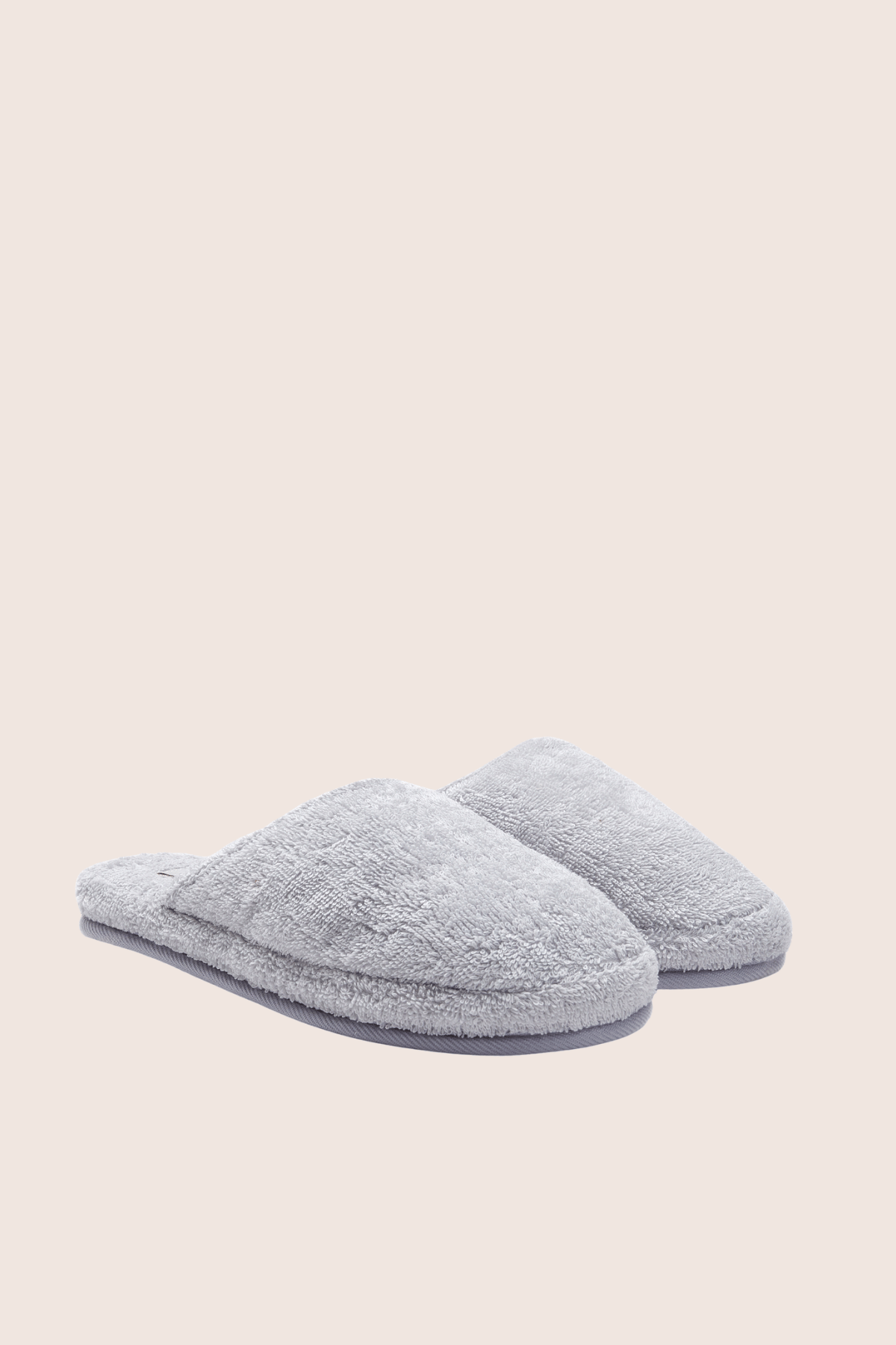 Marble  %100 Pamuk Unisex Havlu Terlik Gri