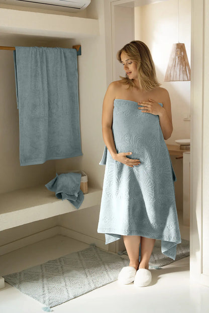 Liana 100% Cotton Towel Sea Mist 50x90 cm