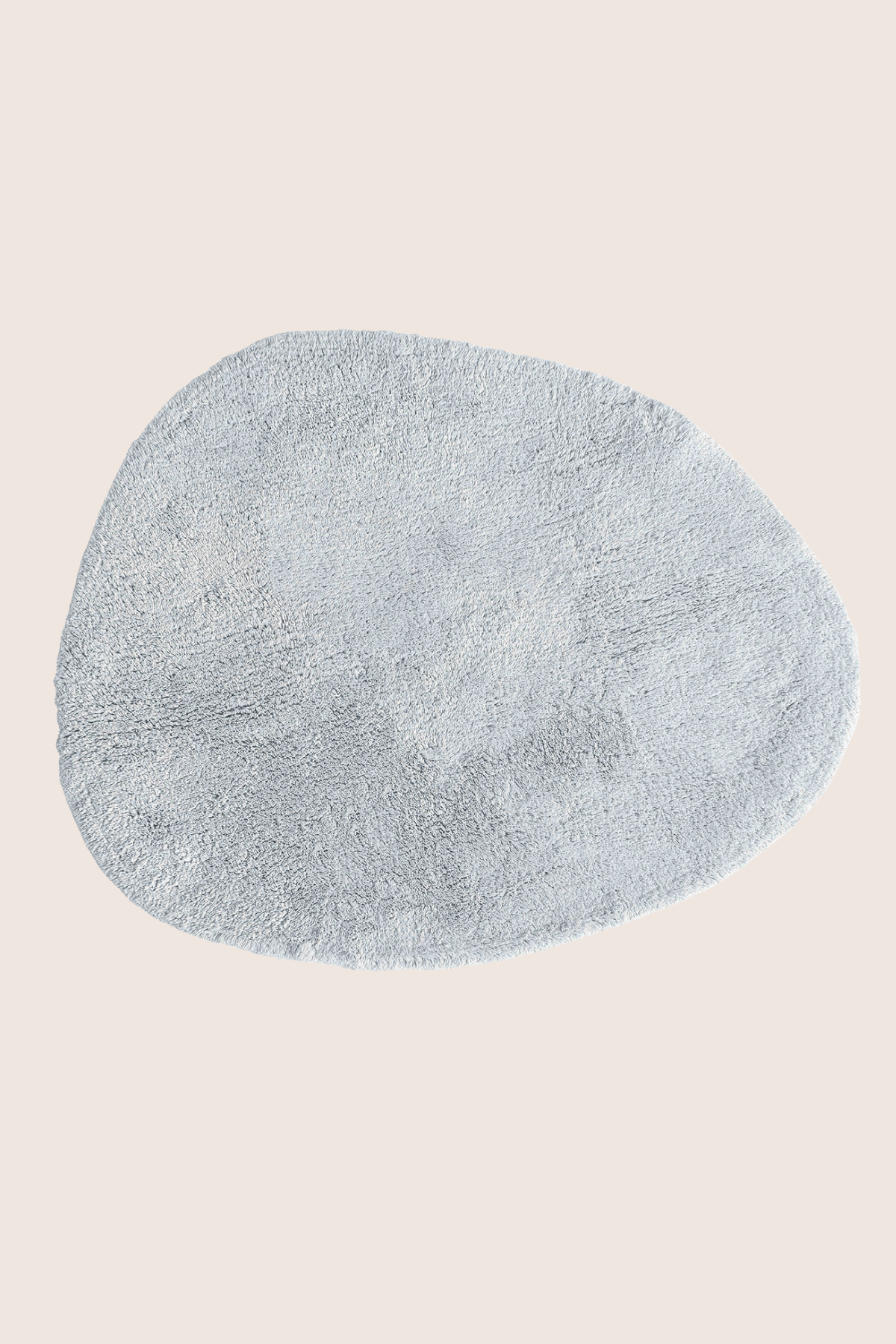 Sedef Tekli Banyo Paspası Bambu 90x110 Gri