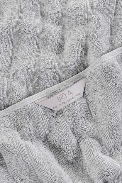 Arora %100 Pamuk  Havlu Seti Ash Grey
