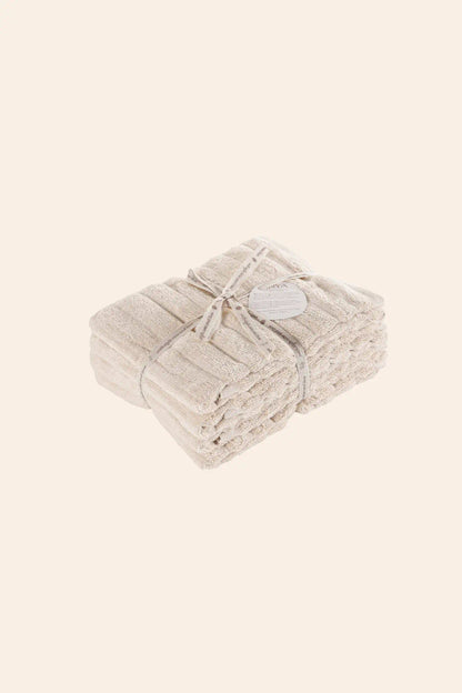Arora %100 Pamuk  Havlu Seti Sandy Beige