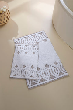 Sherry 2’li Takım Banyo Paspası %100 Pamuk 40x60 + 60x90 Bej