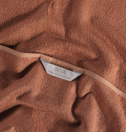 New Derin Bambu Yüz Havlusu 50x90 cm Cinnamon Ash