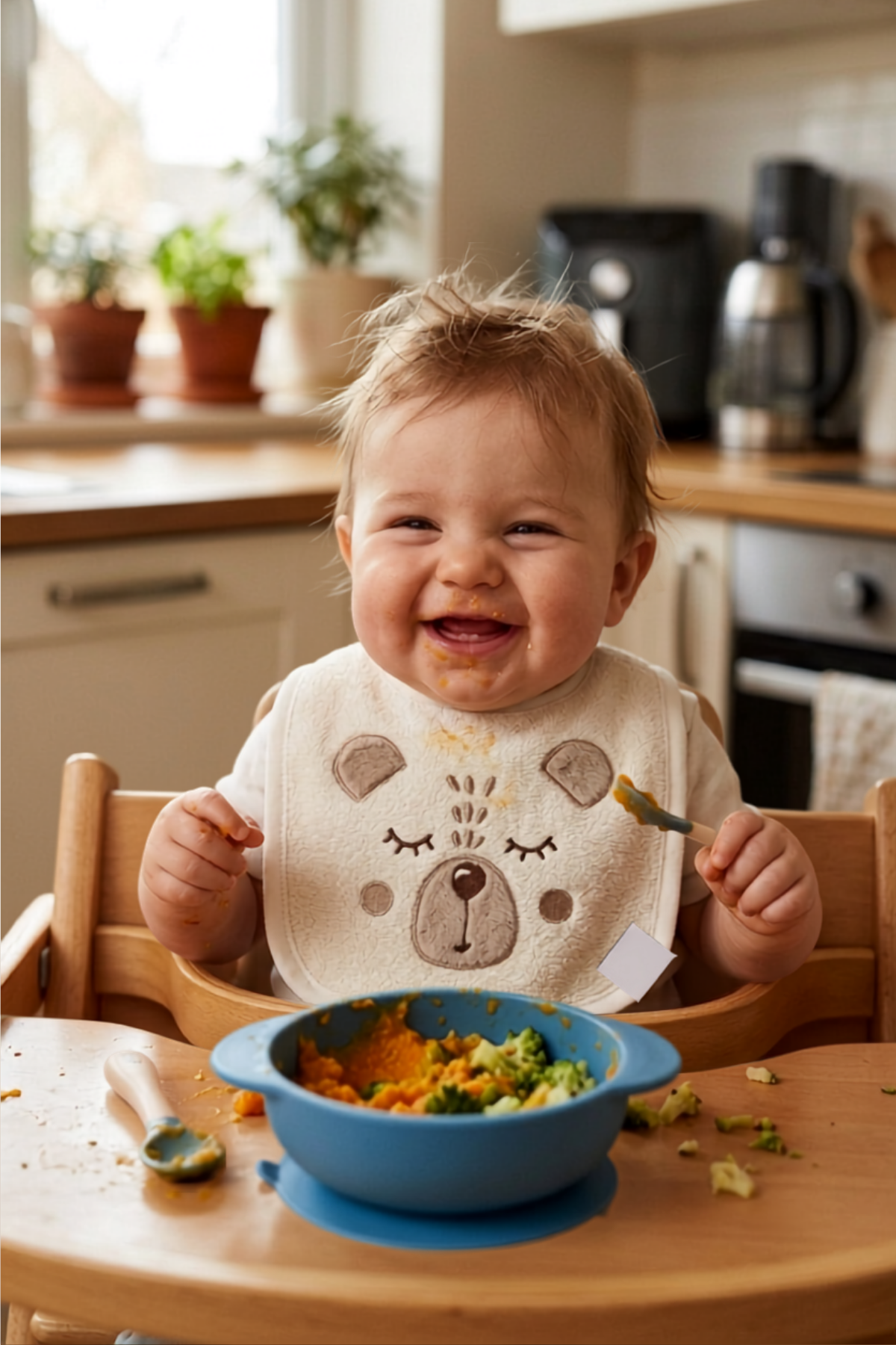 Teddy %100 Pamuk Bebek Önlüğü