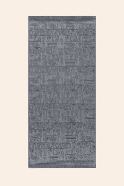 Kayora %100 Pamuk Plaj Havlusu 80x170 cm Windy Blue