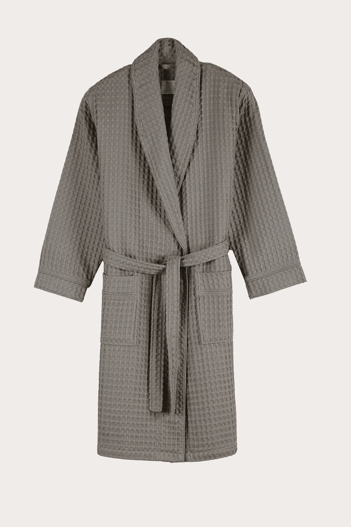 Aura Waffle Erkek Bornoz Gri