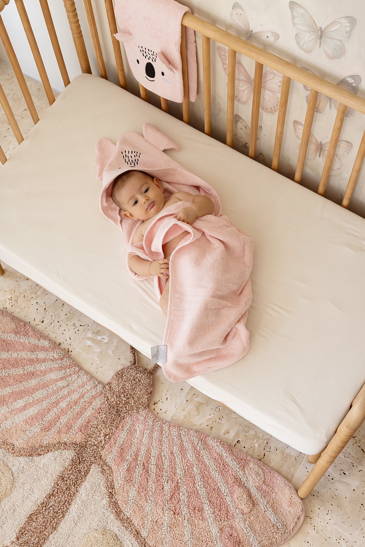 Cutie 2'li Yenidoğan Hediye Seti | Kundak, Havlu