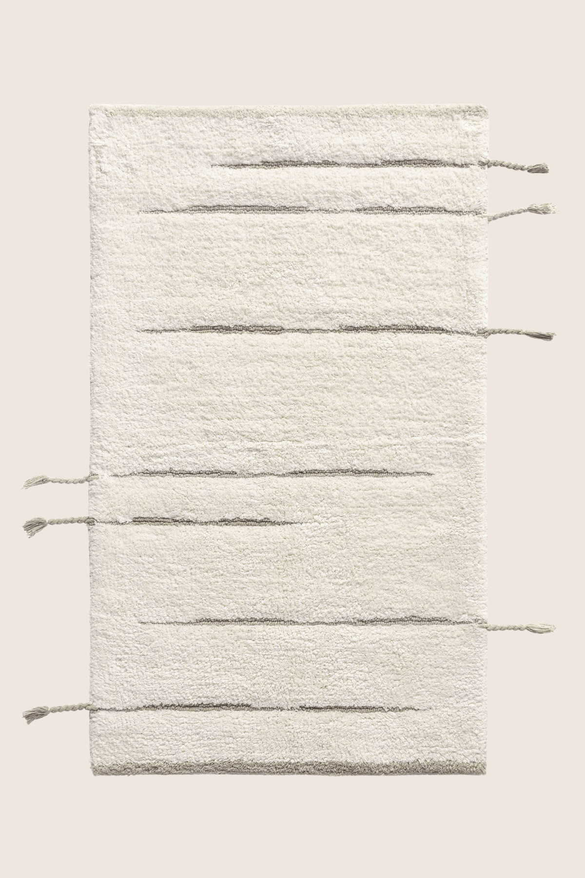 Earth Tekli Banyo Paspası %100 Pamuk 60x100 cm Yeşil