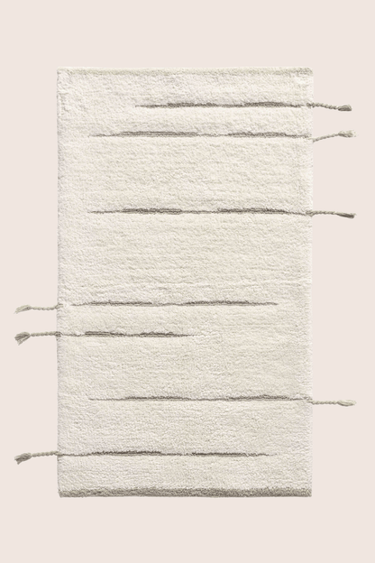 Earth Tekli Banyo Paspası %100 Pamuk 60x100 cm Yeşil