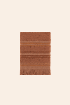 New Derin Bambu Yüz Havlusu 50x90 cm Cinnamon Ash