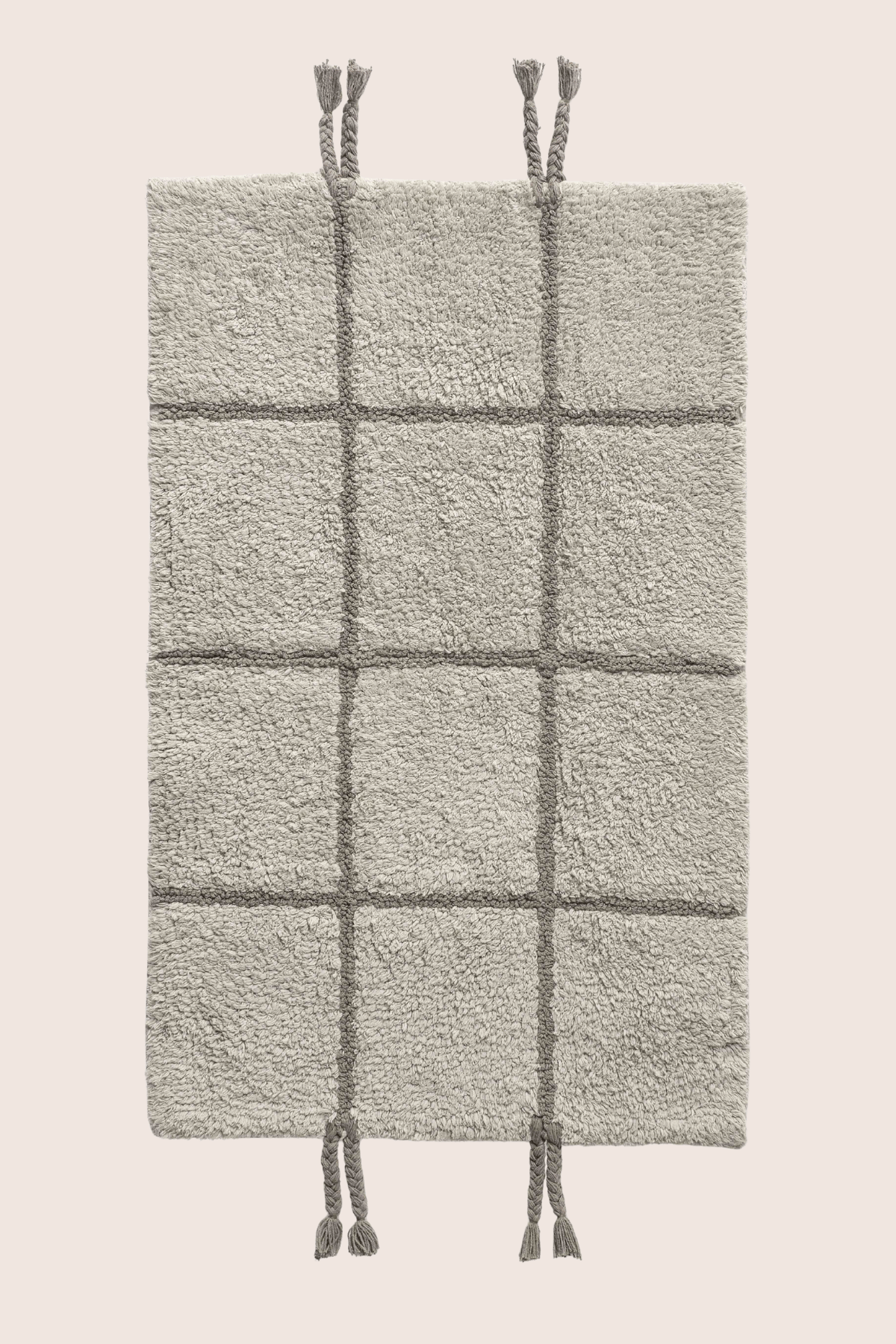 Elani Tekli Banyo Paspası %100 Pamuk 50x80 cm Mint