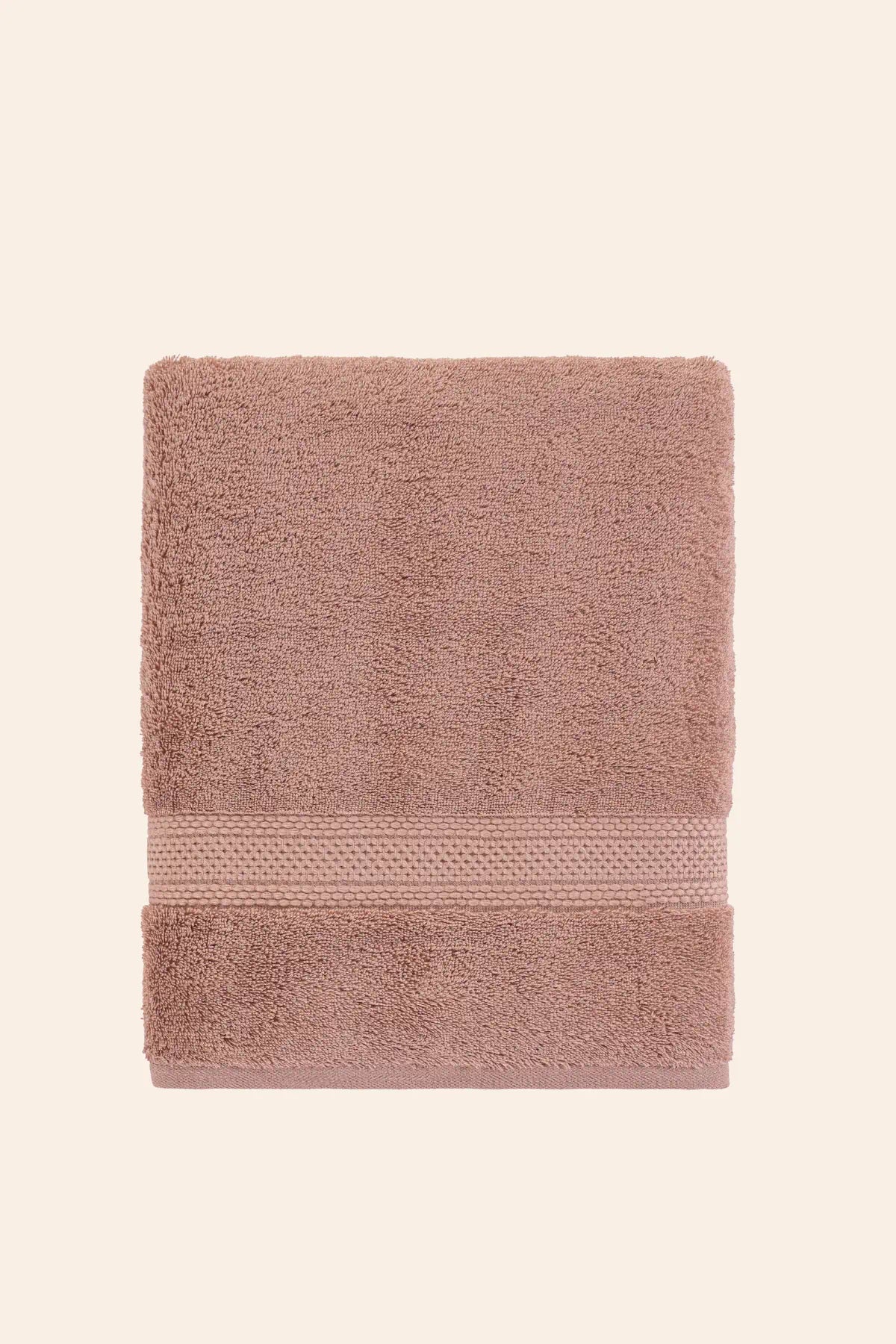Mısır %100 Mısır Pamuğu  Havlu Seti Copper Rose