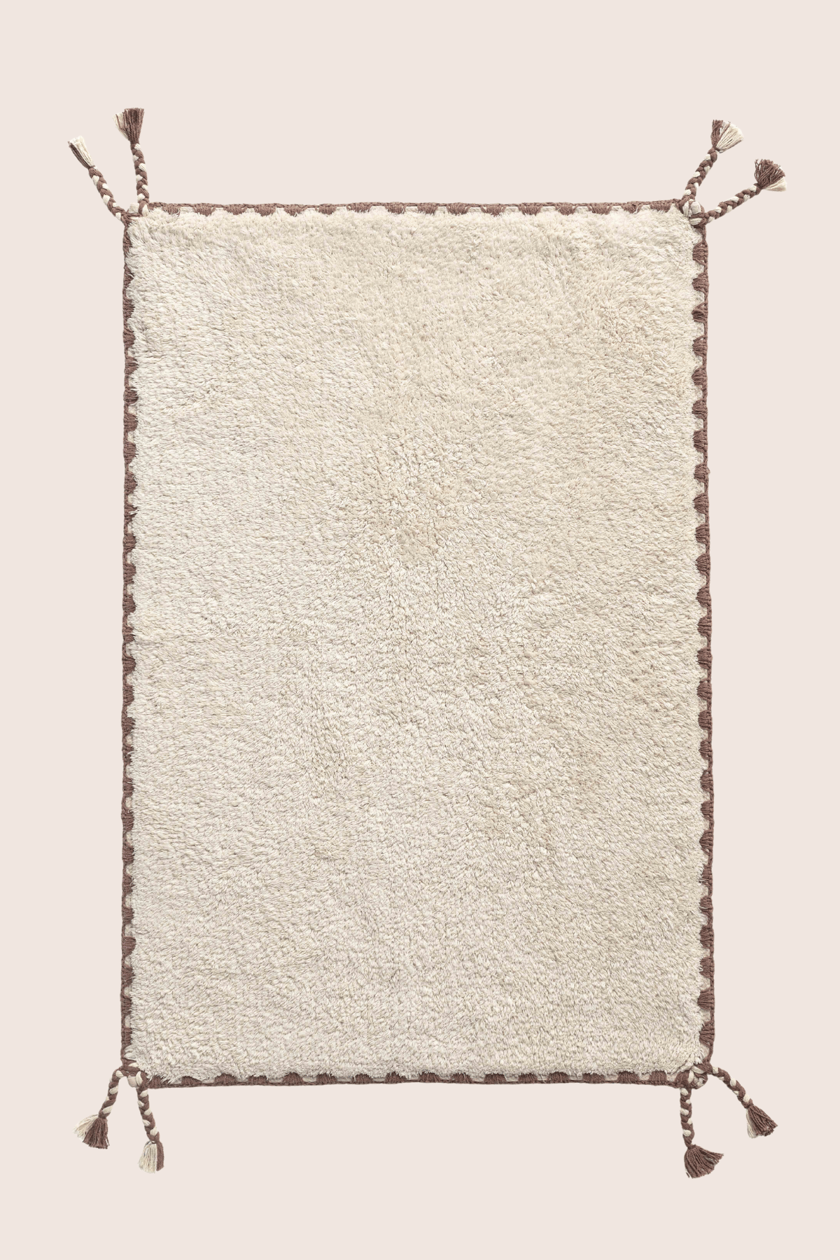 Vina Tekli Banyo Paspası Bambu 50x80 cm Açık Bej