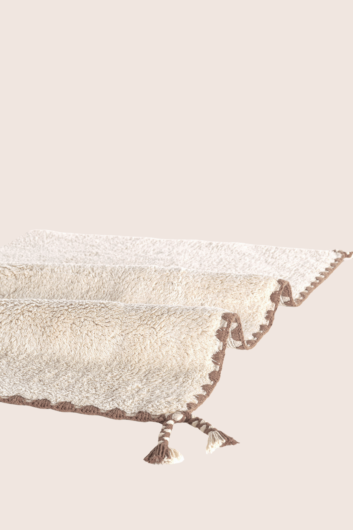 Vina Tekli Banyo Paspası Bambu 60x100 cm Açık Bej