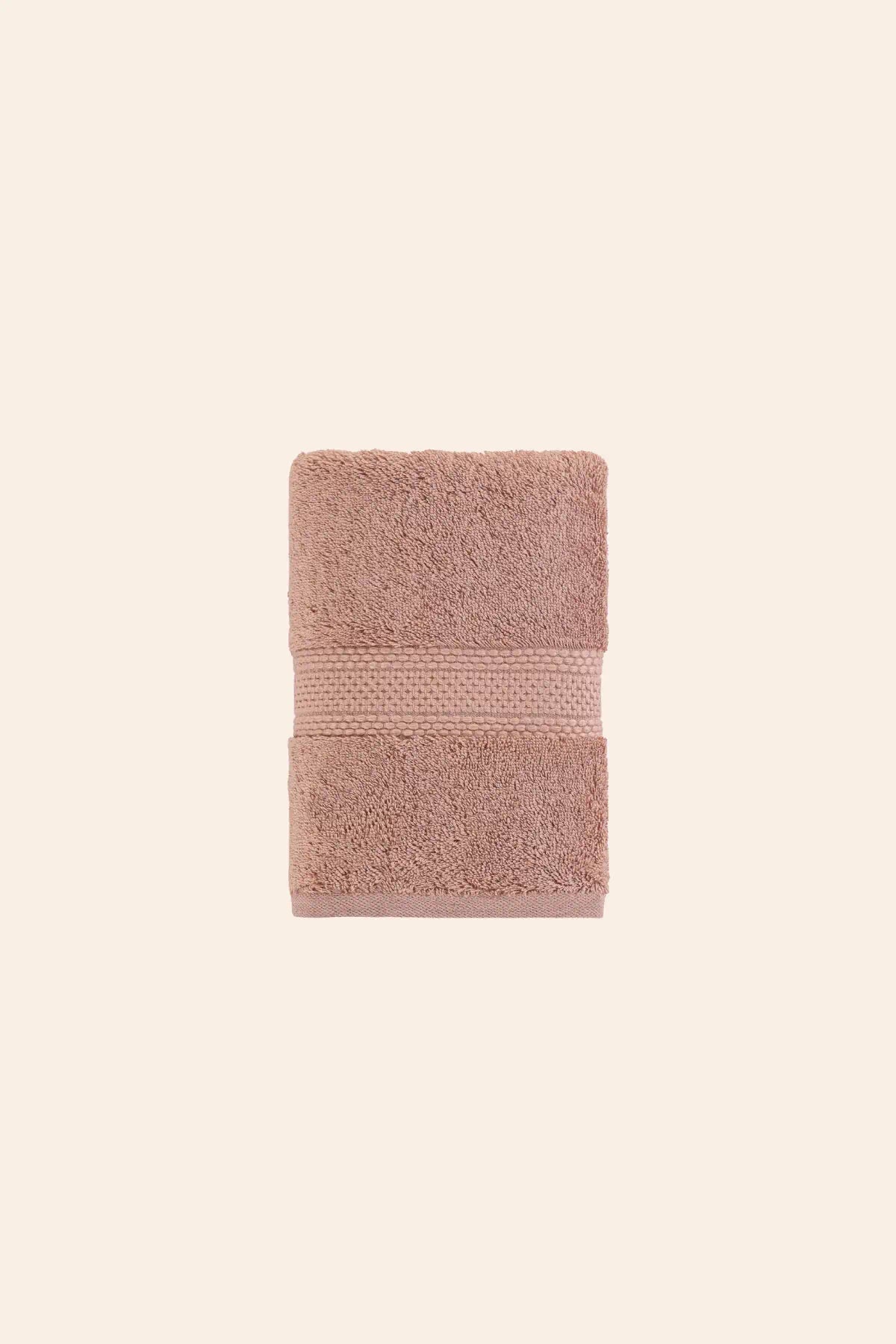 Mısır %100 Mısır Pamuğu  Havlu Seti Copper Rose