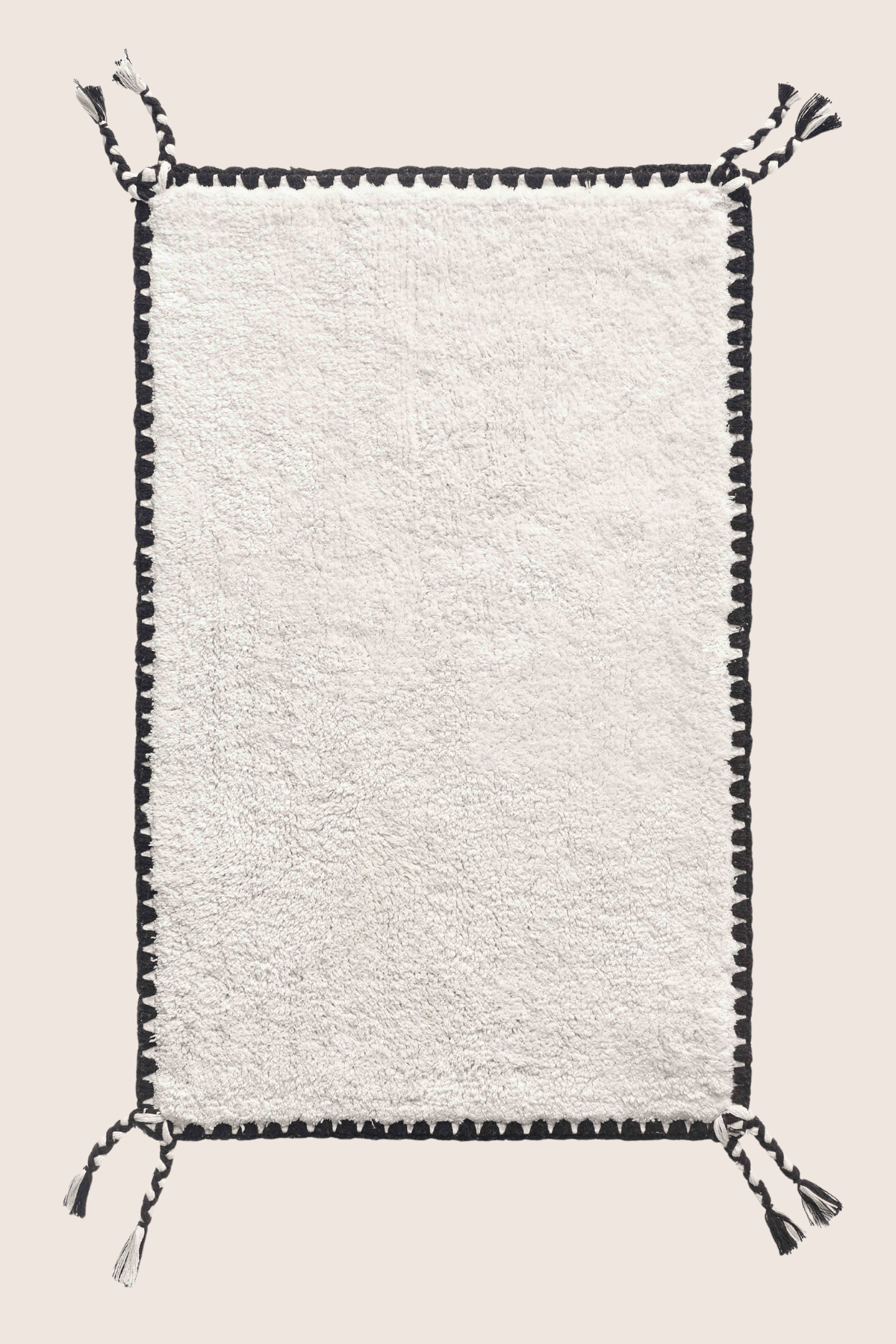 Vina Tekli Banyo Paspası Bambu 50x80 cm Ekru