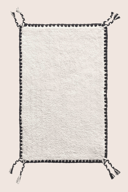 Vina Tekli Banyo Paspası Bambu 50x80 cm Ekru