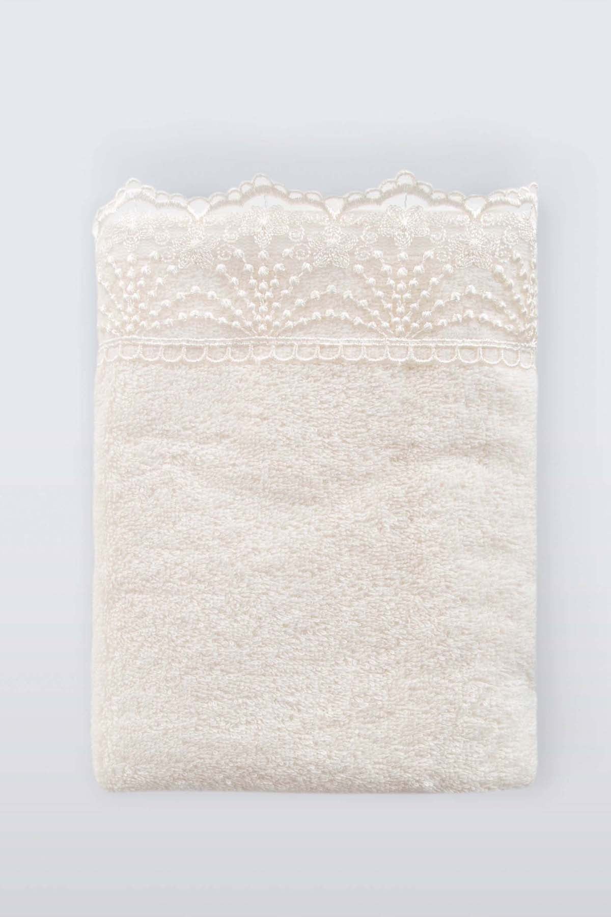 Stella Face Towel Ecru 50x90