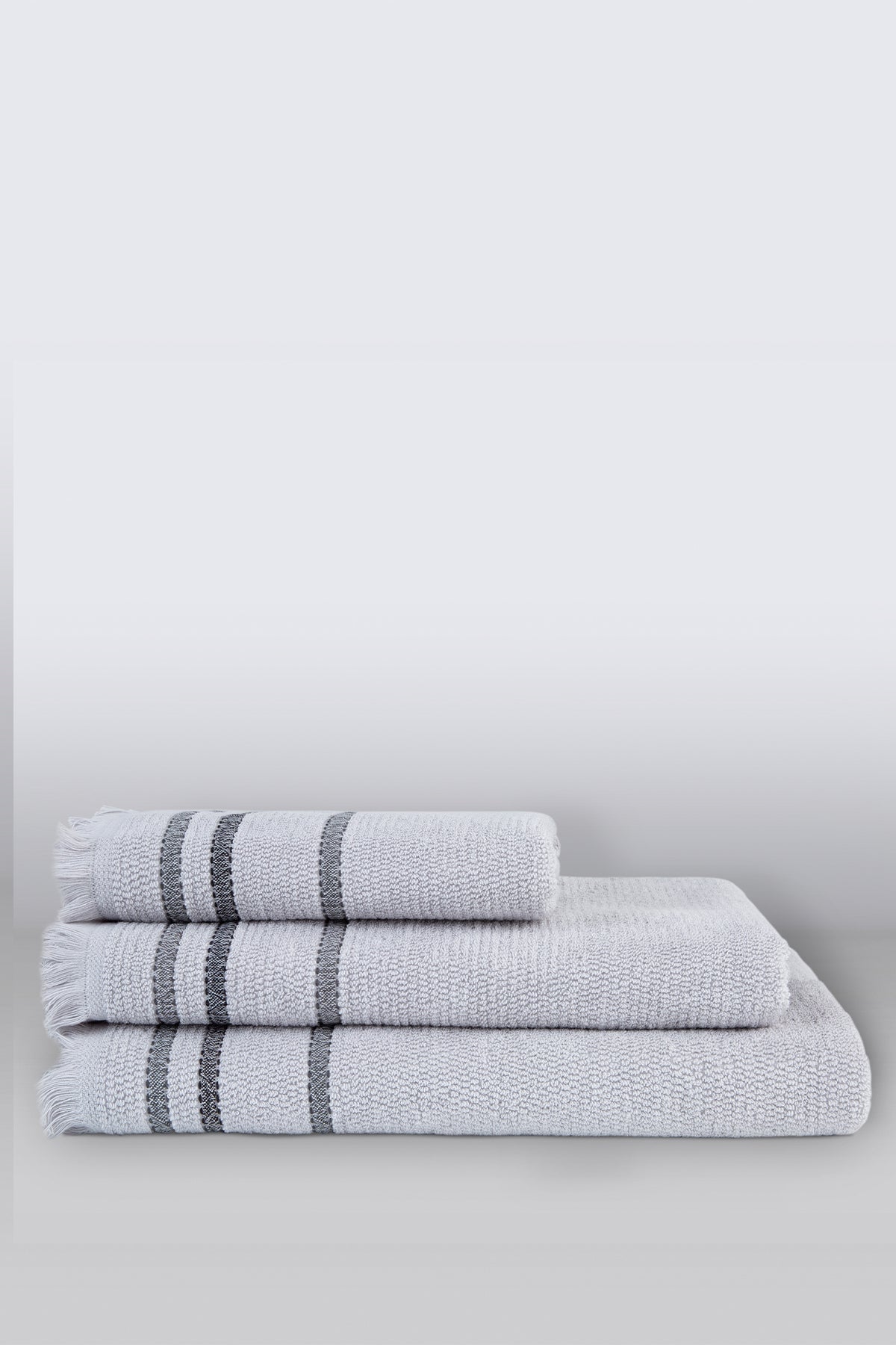 İntegra Banyo Havlusu 90x150 cm Gri