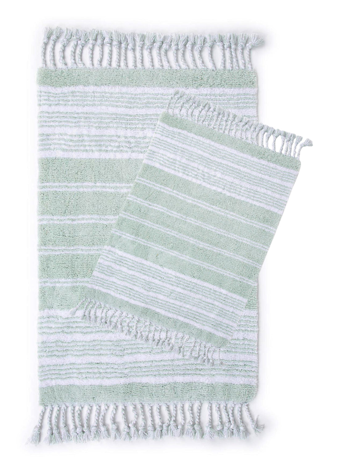 Martil 2’li Takım Banyo Paspası %100 Pamuk 40x60 + 60x90 Yeşil