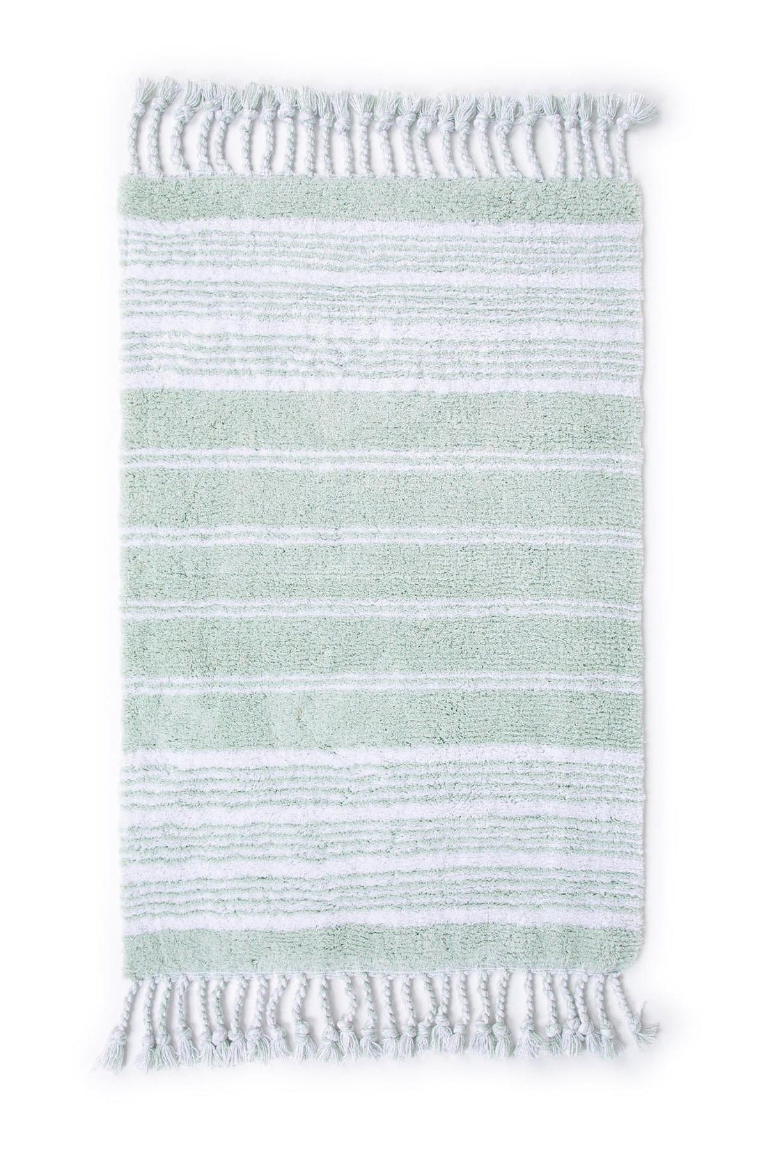 Martil Single Bath Mat 100% Cotton 70x110 Green