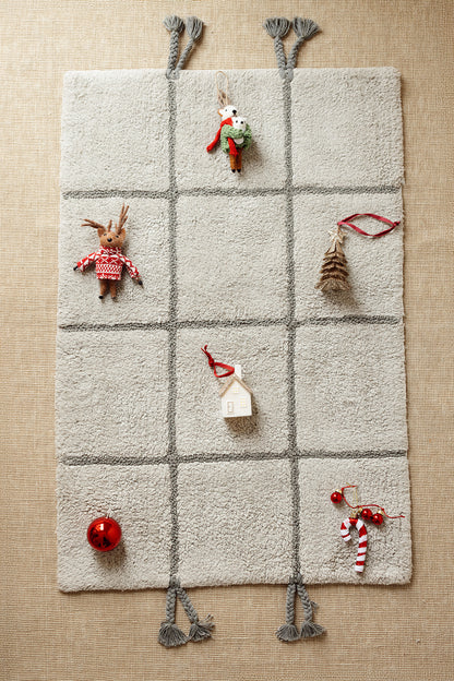 Elani Tekli Banyo Paspası %100 Pamuk 50x80 cm Mint