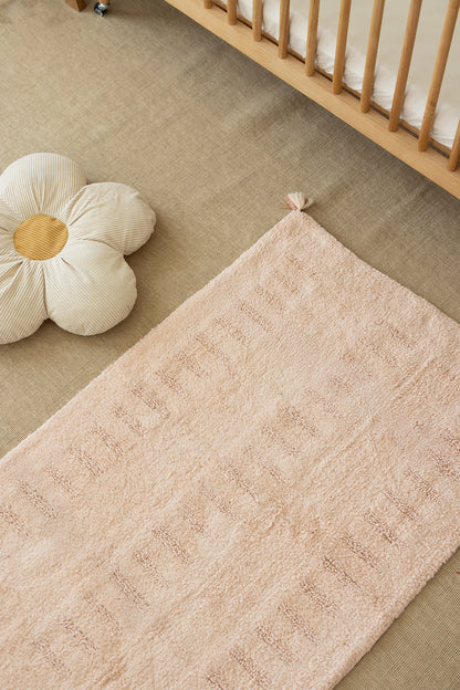 Togo Single Bath Mat 100% Cotton 70x110 Salmon