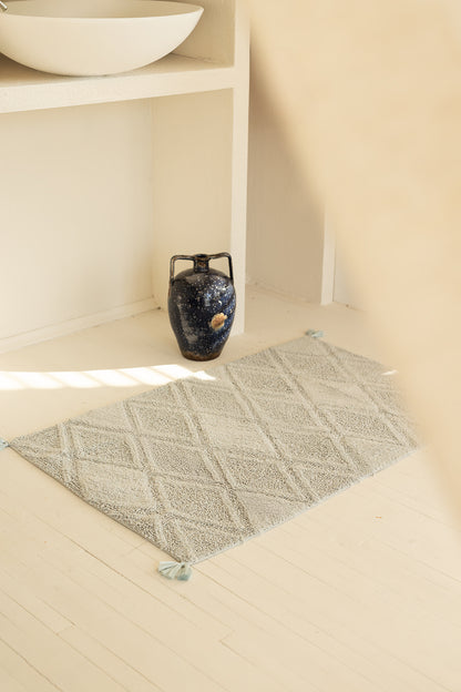 Maxi Tekli Banyo Paspası %100 Pamuk 70x110 Mint