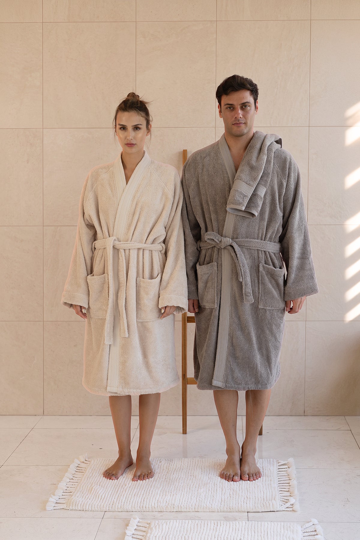 Mısır %100 Mısır Pamuğu 6 Parça Aile Banyo Seti