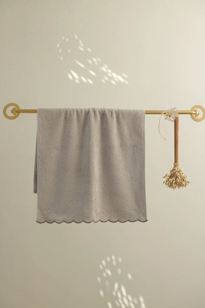 Lindy Bamboo Hand Towel 50x90 cm Cool Gray