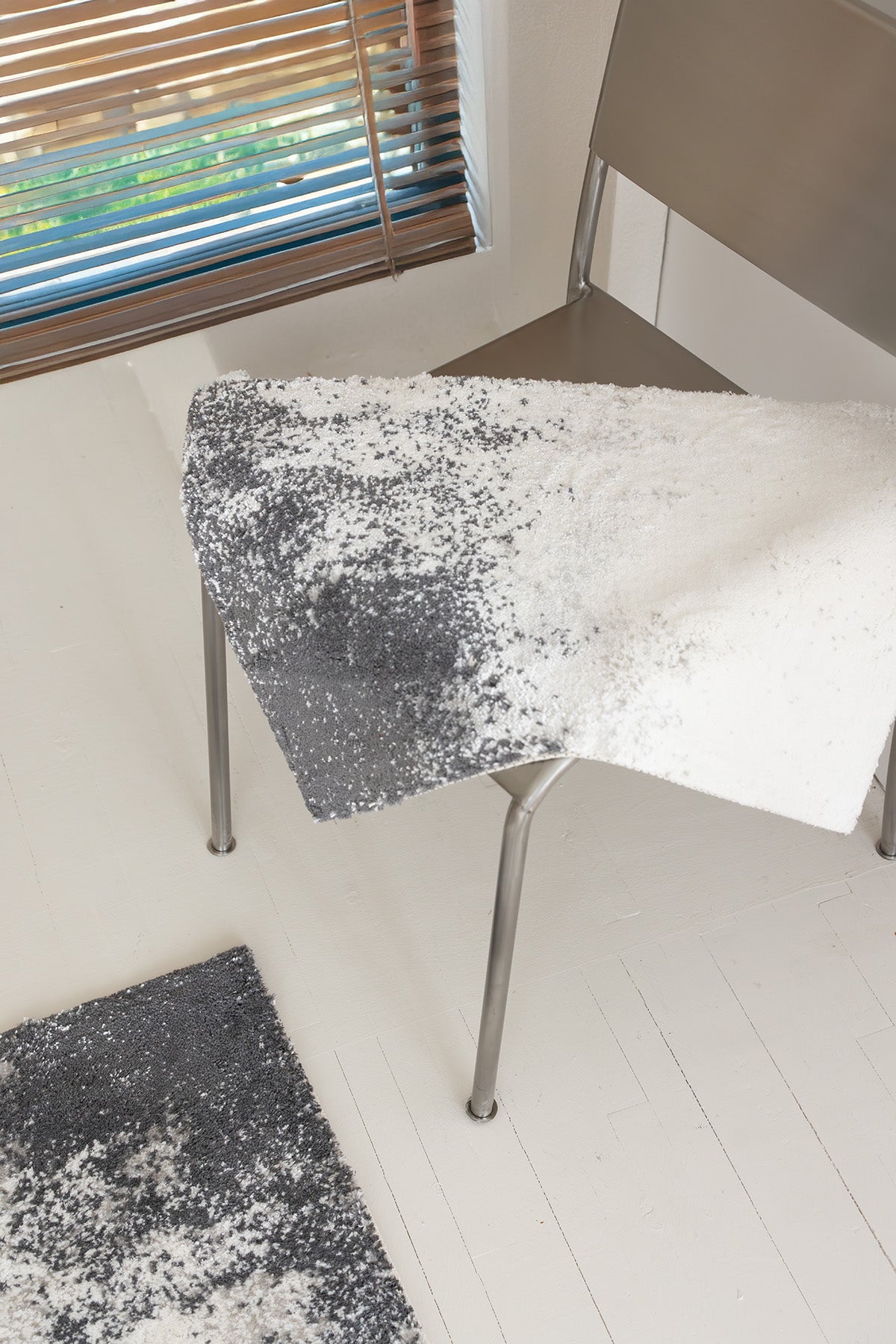 Nera 2'li Banyo Paspası 40x60+60x90 Koyu Gri