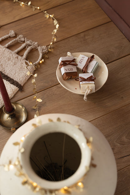 Marble Tekli Banyo Paspası %100 Pamuk 60x100 Kahverengi