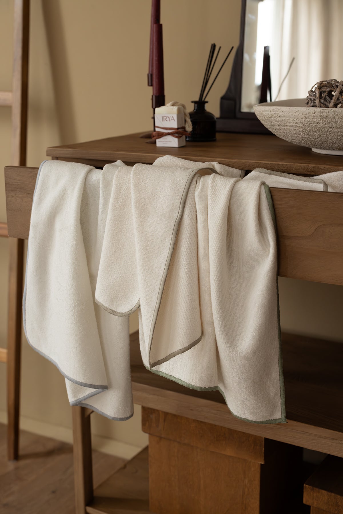 Dolce Bambu El havlusu 50x100 cm Mavi