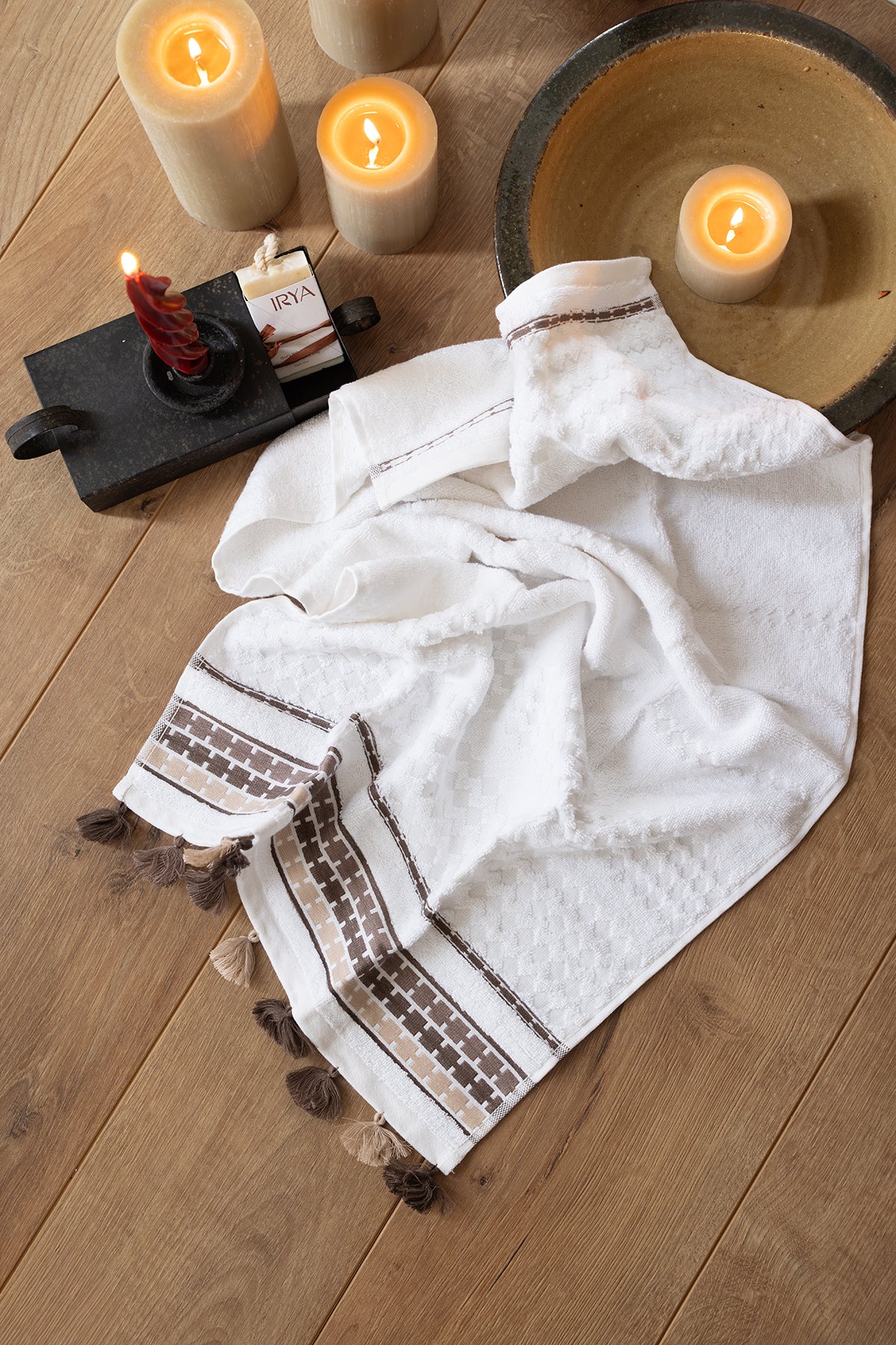 Coplin Face Towel 50x90 cm Beige