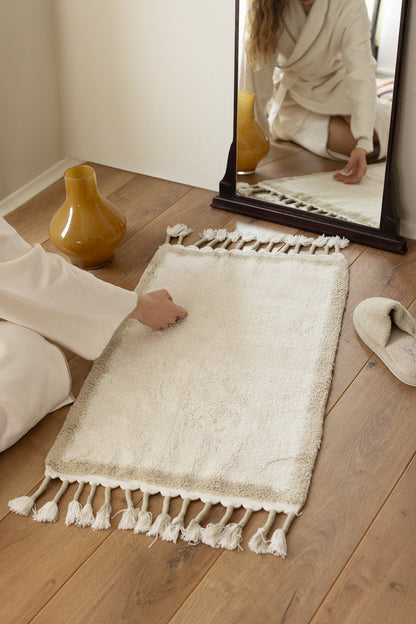 Root Tekli Banyo Paspası Bambu 50x80 cm Mint