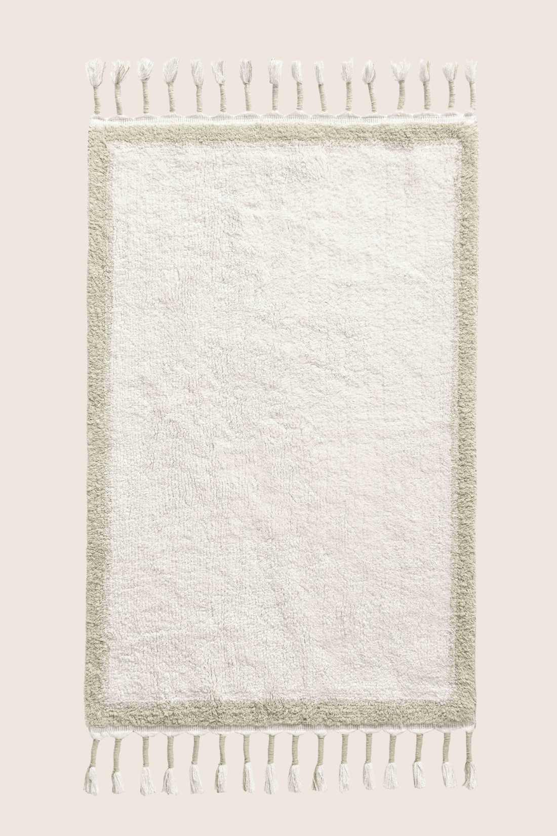 Root Tekli Banyo Paspası Bambu 60x100 cm Mint