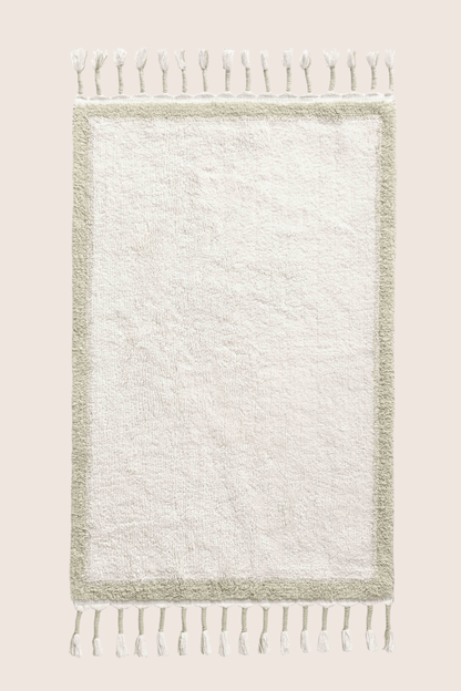 Root Tekli Banyo Paspası Bambu 60x100 cm Mint