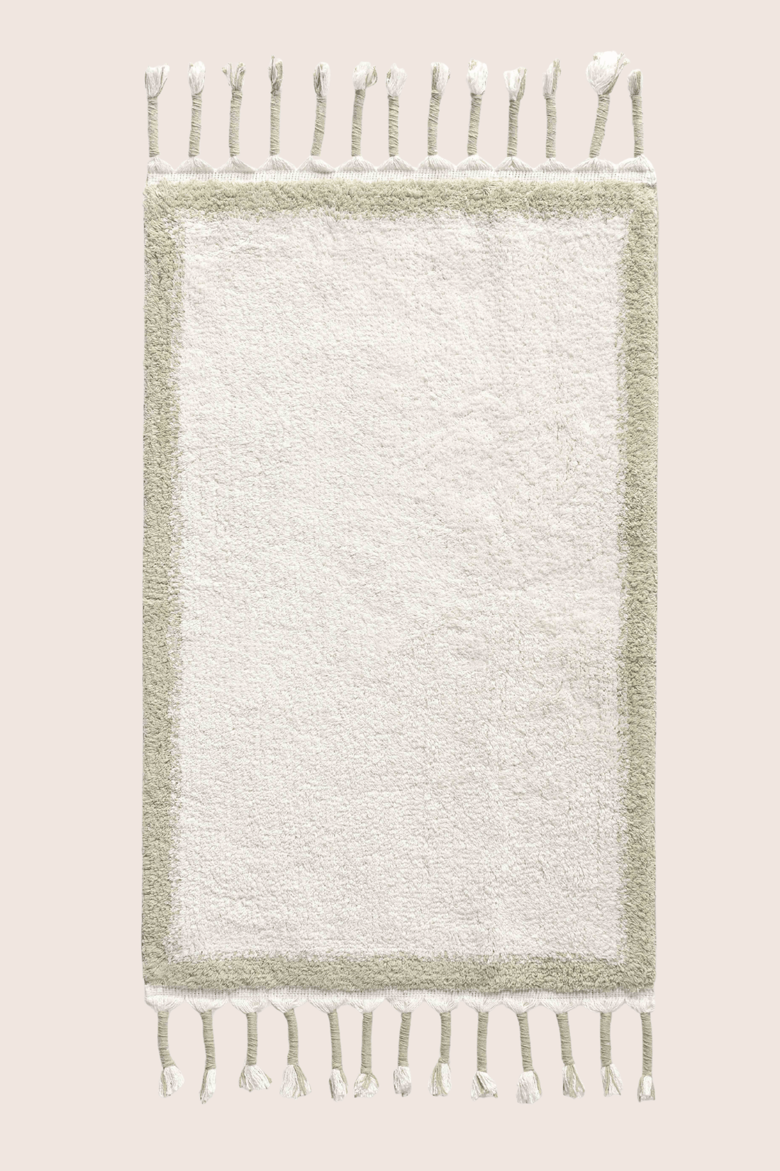 Root Tekli Banyo Paspası Bambu 50x80 cm Mint