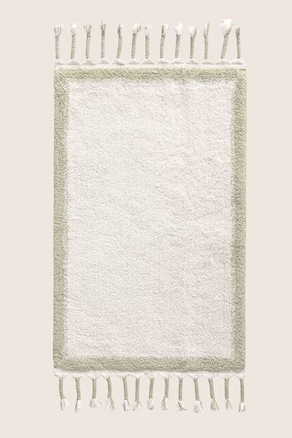 Root Tekli Banyo Paspası Bambu 50x80 cm Mint