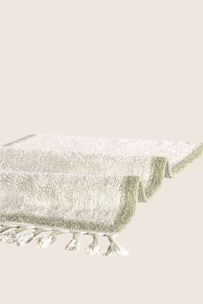 Root Tekli Banyo Paspası Bambu 60x100 cm Mint