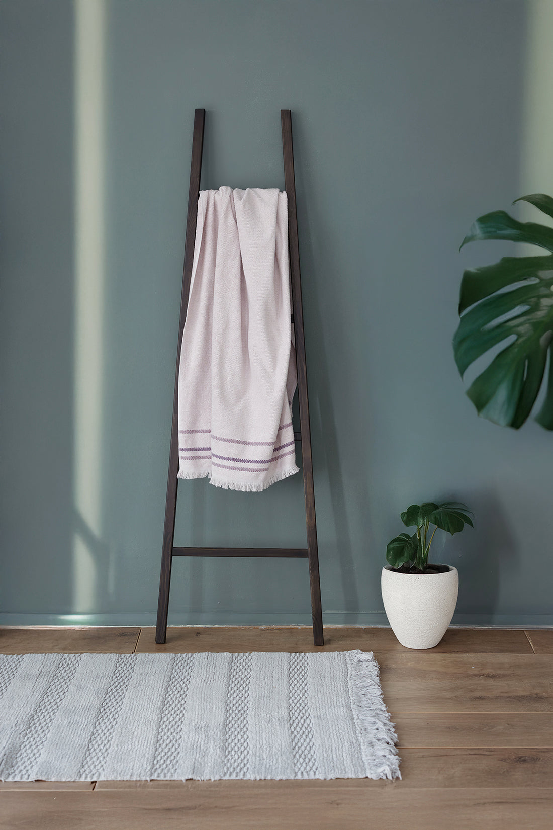 Lampetie | Balena Tekli Banyo Paspası 70x120 Gri