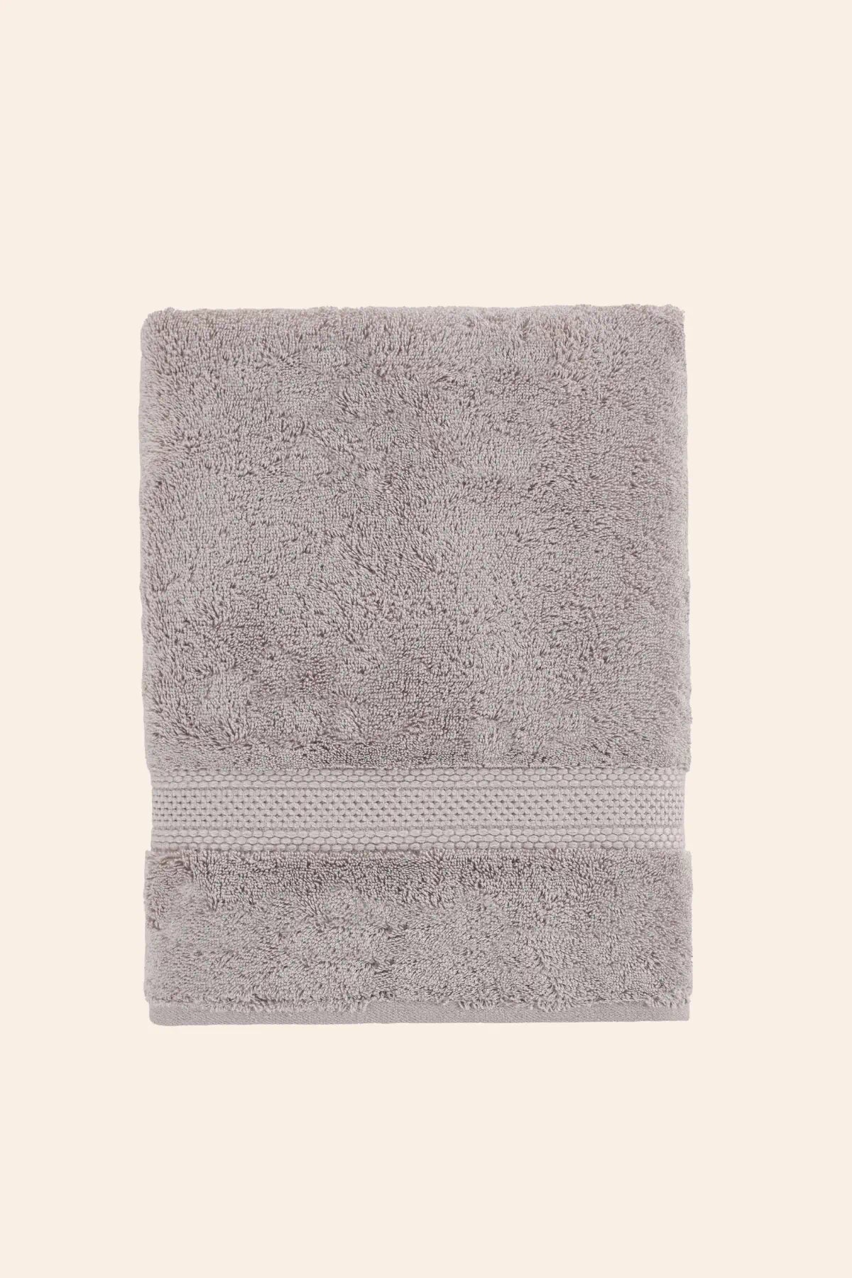 Mısır %100 Mısır Pamuğu  Havlu Seti Burnt Grey