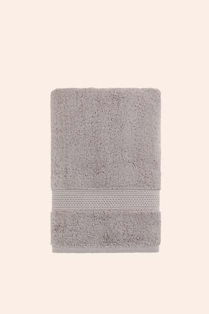 Mısır %100 Mısır Pamuğu  Havlu Seti Burnt Grey