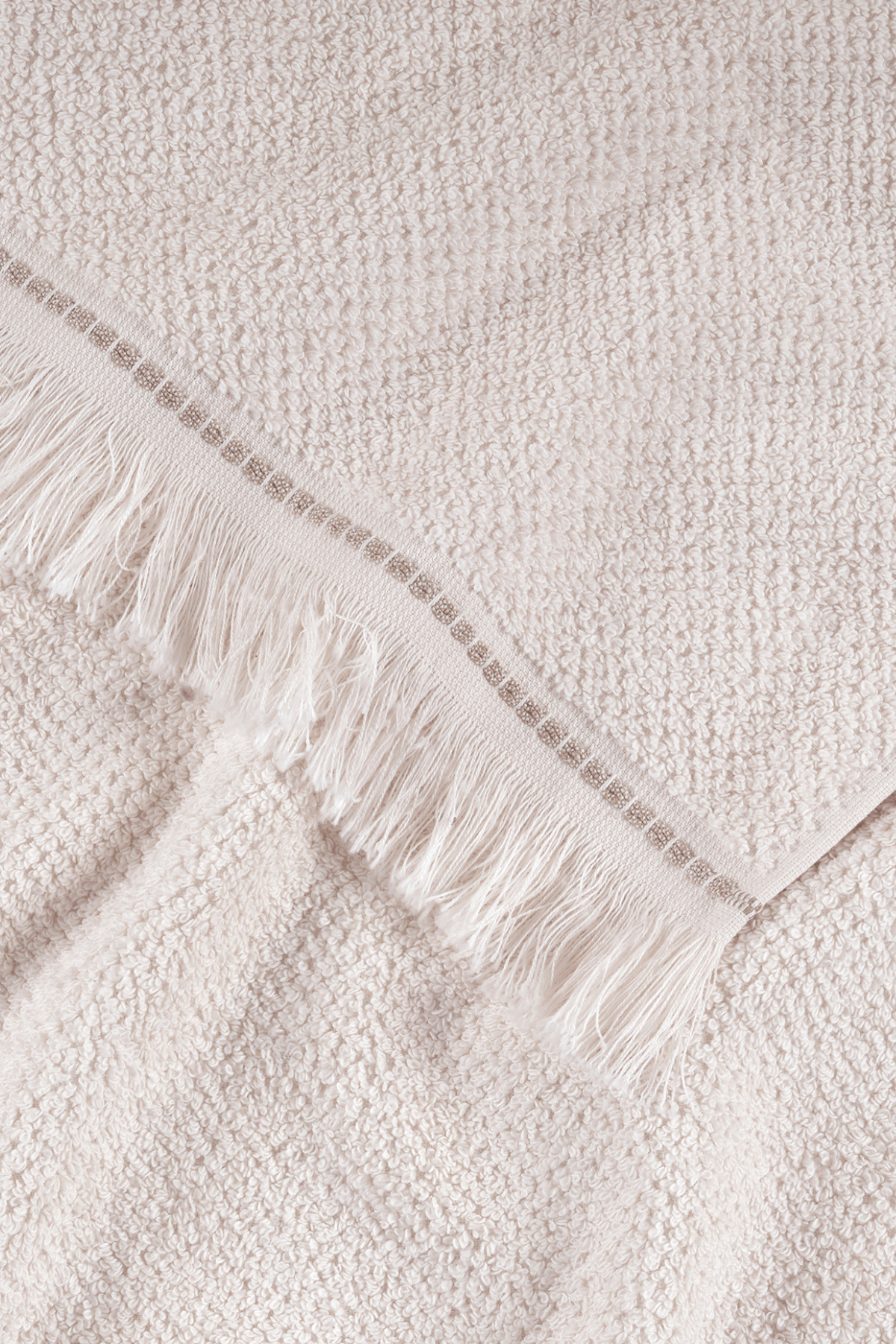 Travertine %100 Pamuk Yüz Havlusu 50x90 Açık Bej