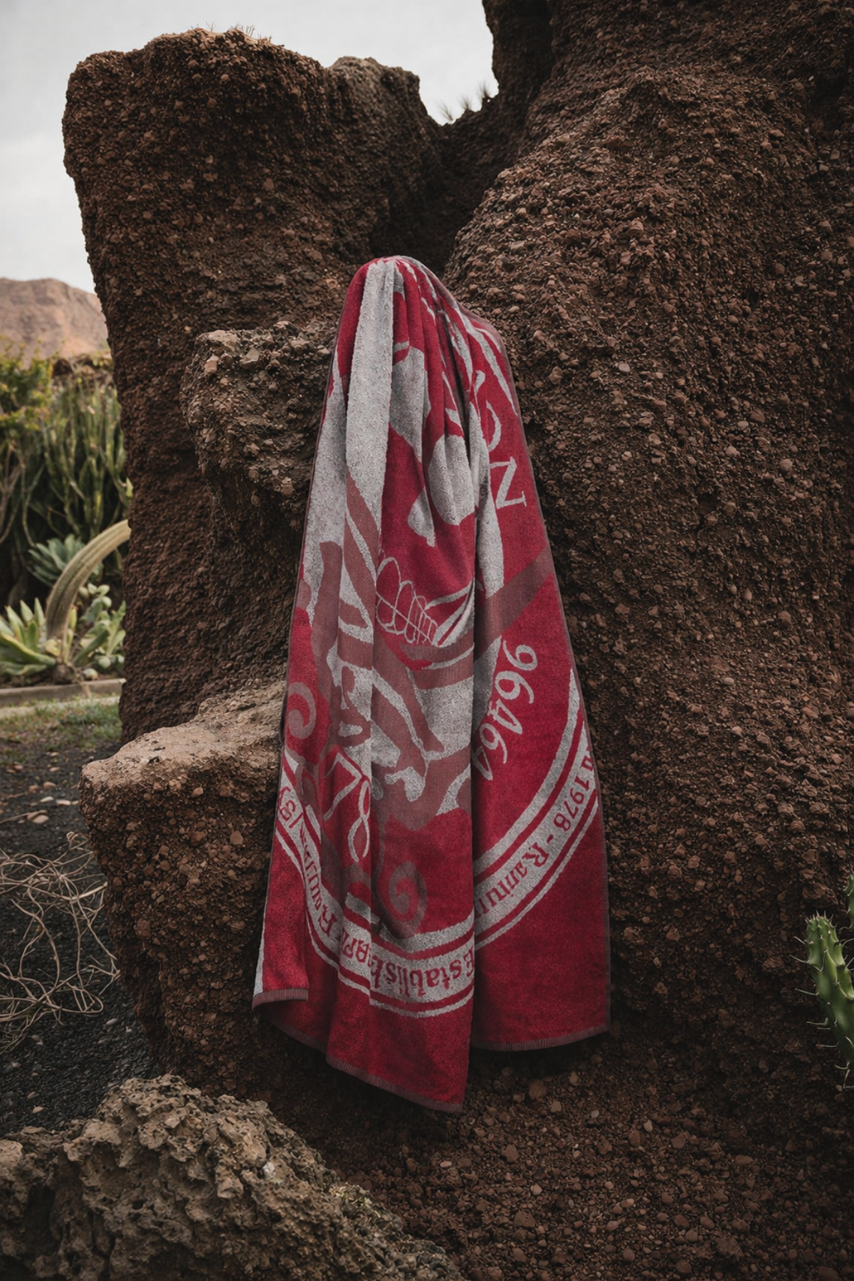 Sansibar Beach Towel Red 100x180