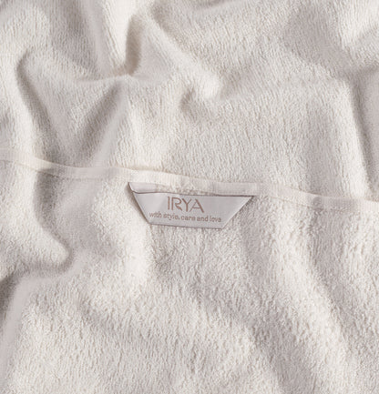 New Derin Bambu Yüz Havlusu 50x90 cm Vanilla Linen